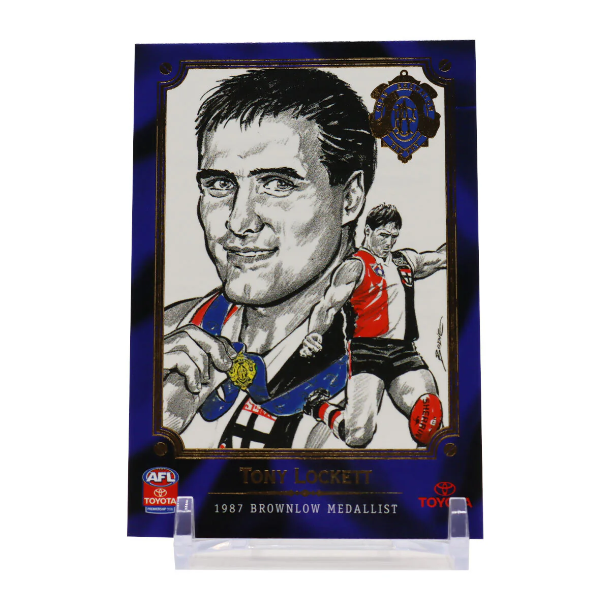 AFL Champions of the Brownlow Limited Edition Card Set - Image 3