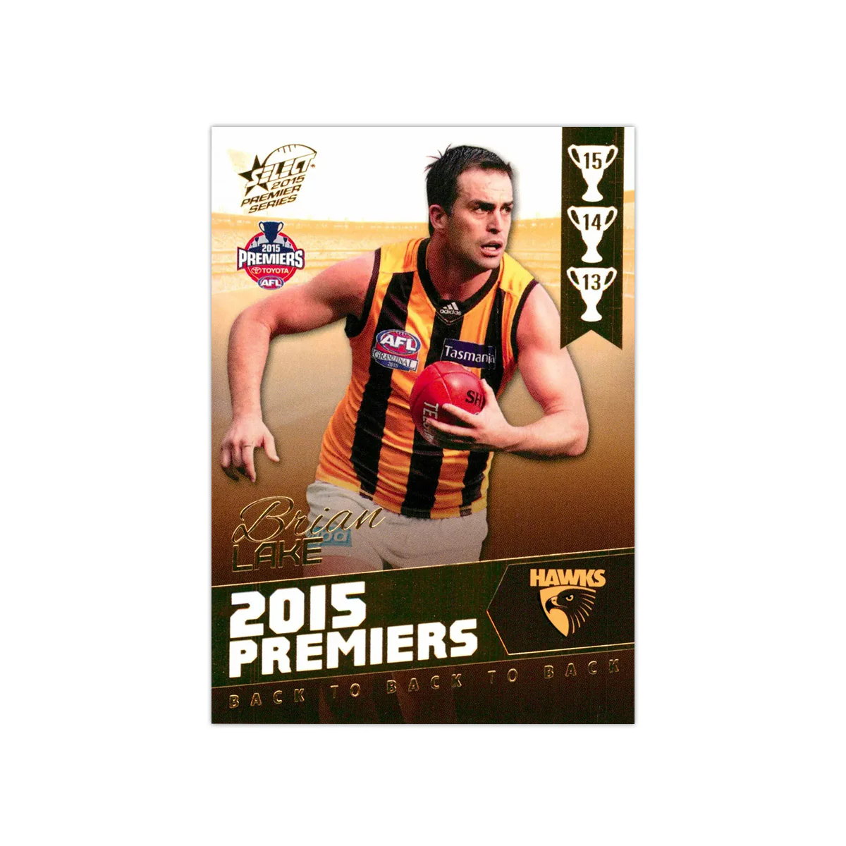 2015 AFL Hawthorn Premiers Limited Edition Card Set - Image 2