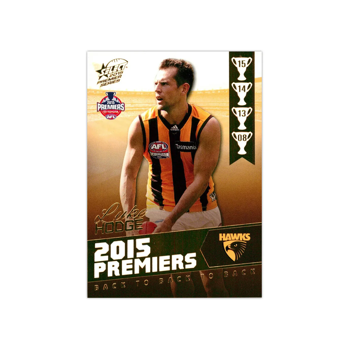 2015 AFL Hawthorn Premiers Limited Edition Card Set - Image 4