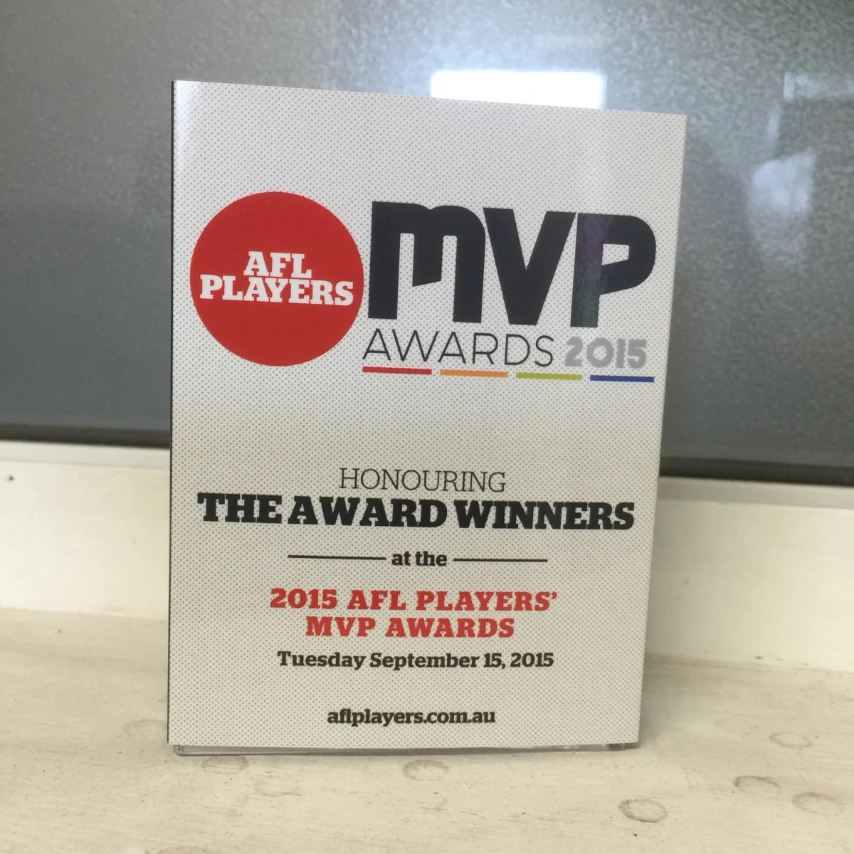 2015 AFL Players' MVP Awards Limited Edition Card Set - Image 2