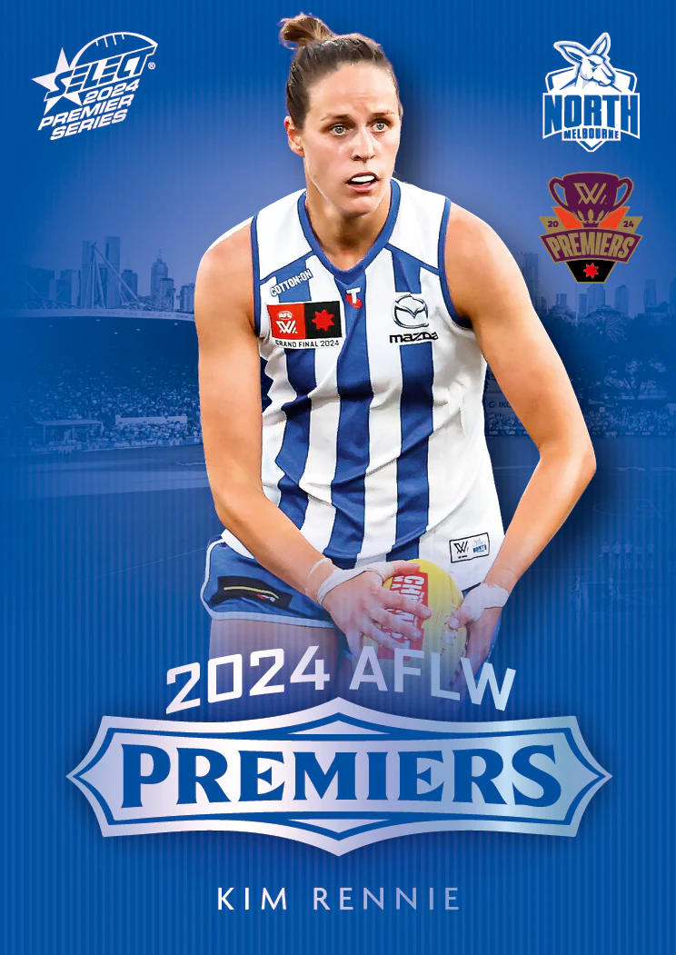 2024 AFLW North Melbourne Platinum Premiers Card Set - Image 12