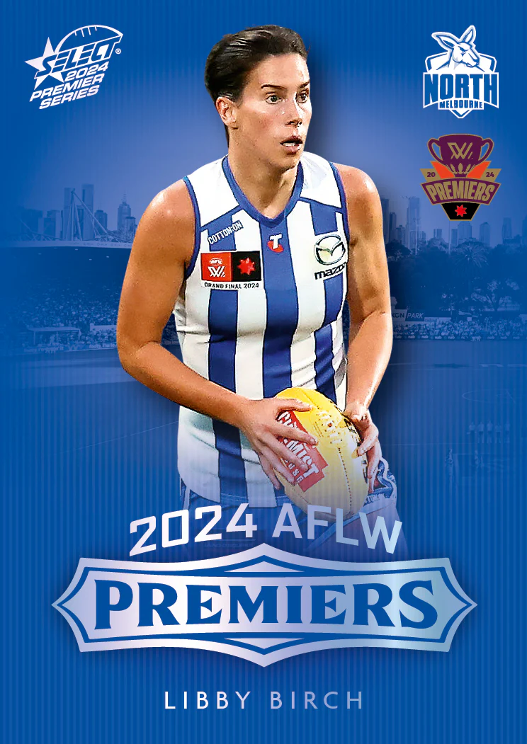 2024 AFLW North Melbourne Platinum Premiers Card Set - Image 13
