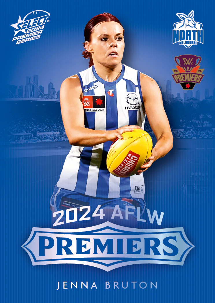 2024 AFLW North Melbourne Platinum Premiers Card Set - Image 15