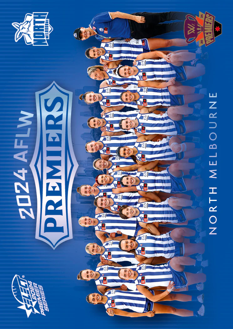 2024 AFLW North Melbourne Platinum Premiers Card Set - Image 17