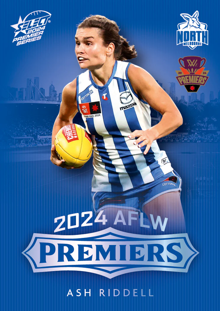 2024 AFLW North Melbourne Platinum Premiers Card Set - Image 23