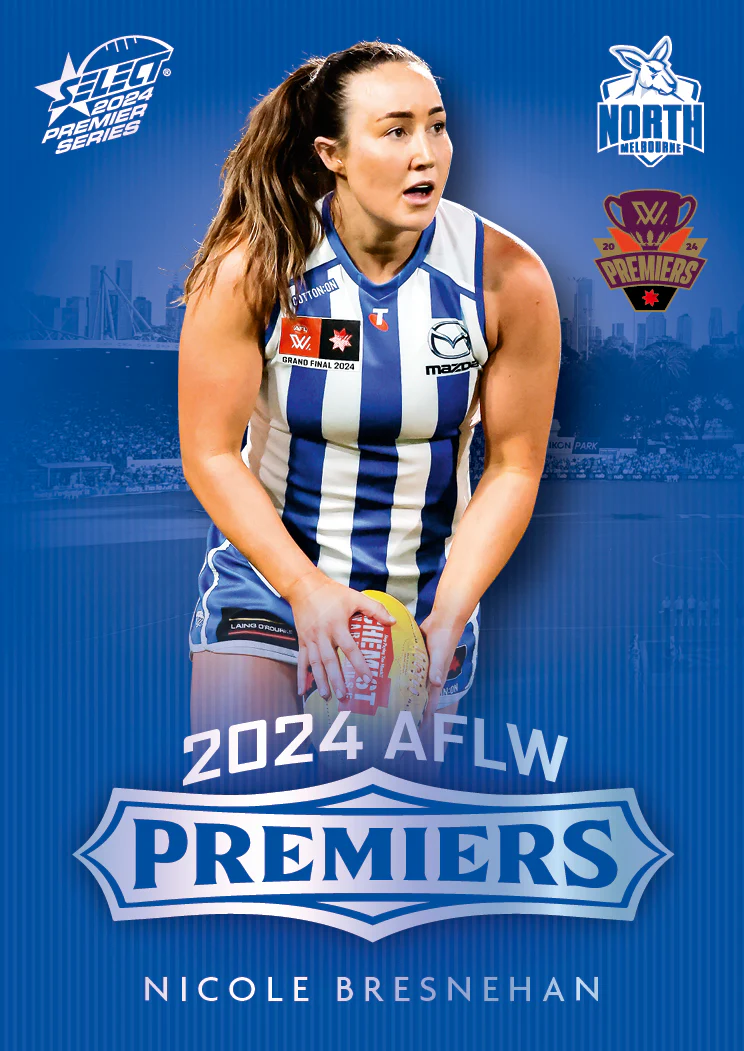 2024 AFLW North Melbourne Platinum Premiers Card Set - Image 26