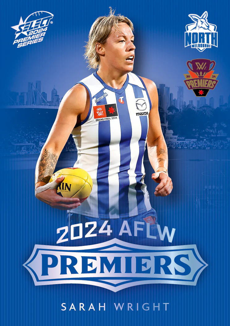 2024 AFLW North Melbourne Platinum Premiers Card Set - Image 7