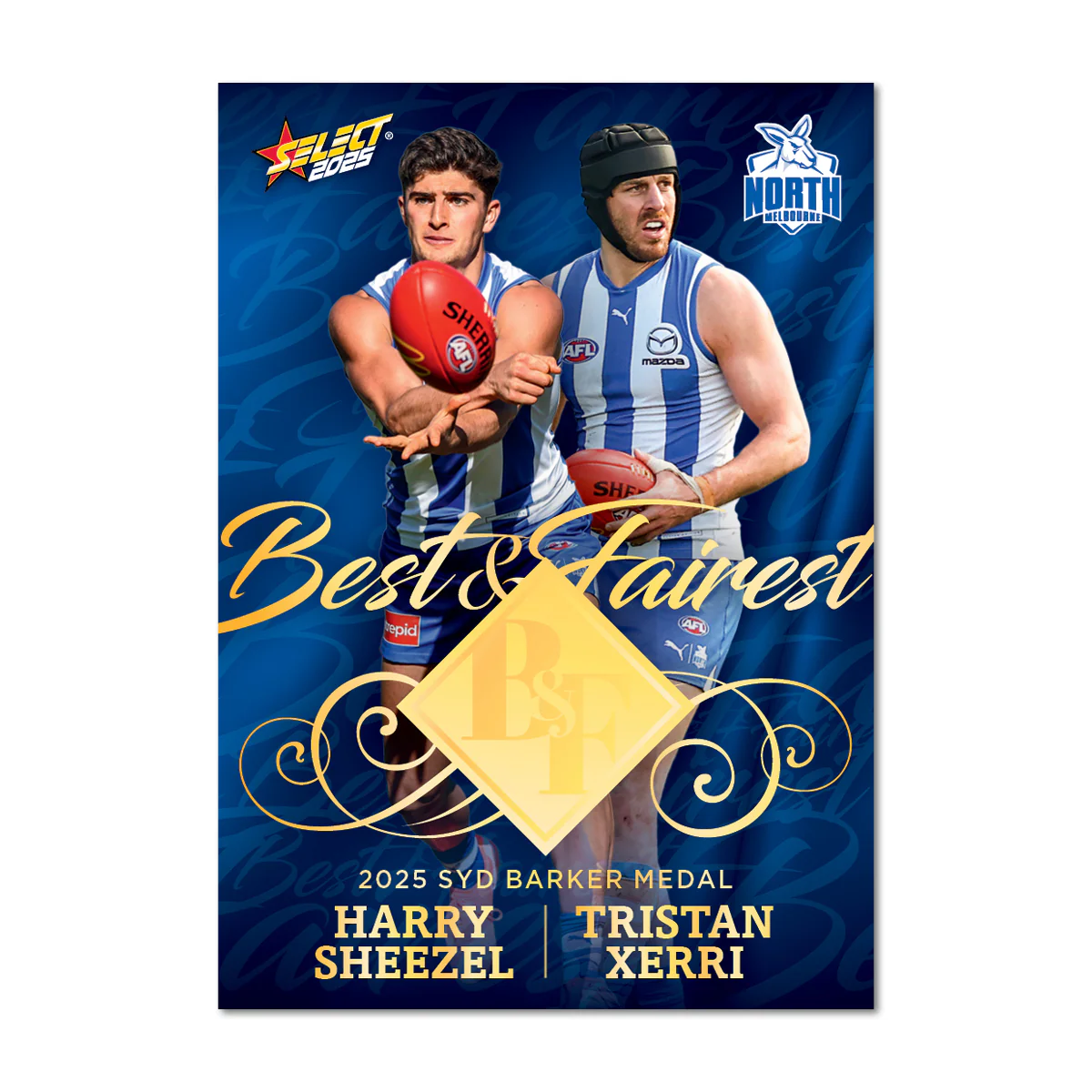 2025 AFL Club Best & Fairest Limited Edition Cards - Image 13