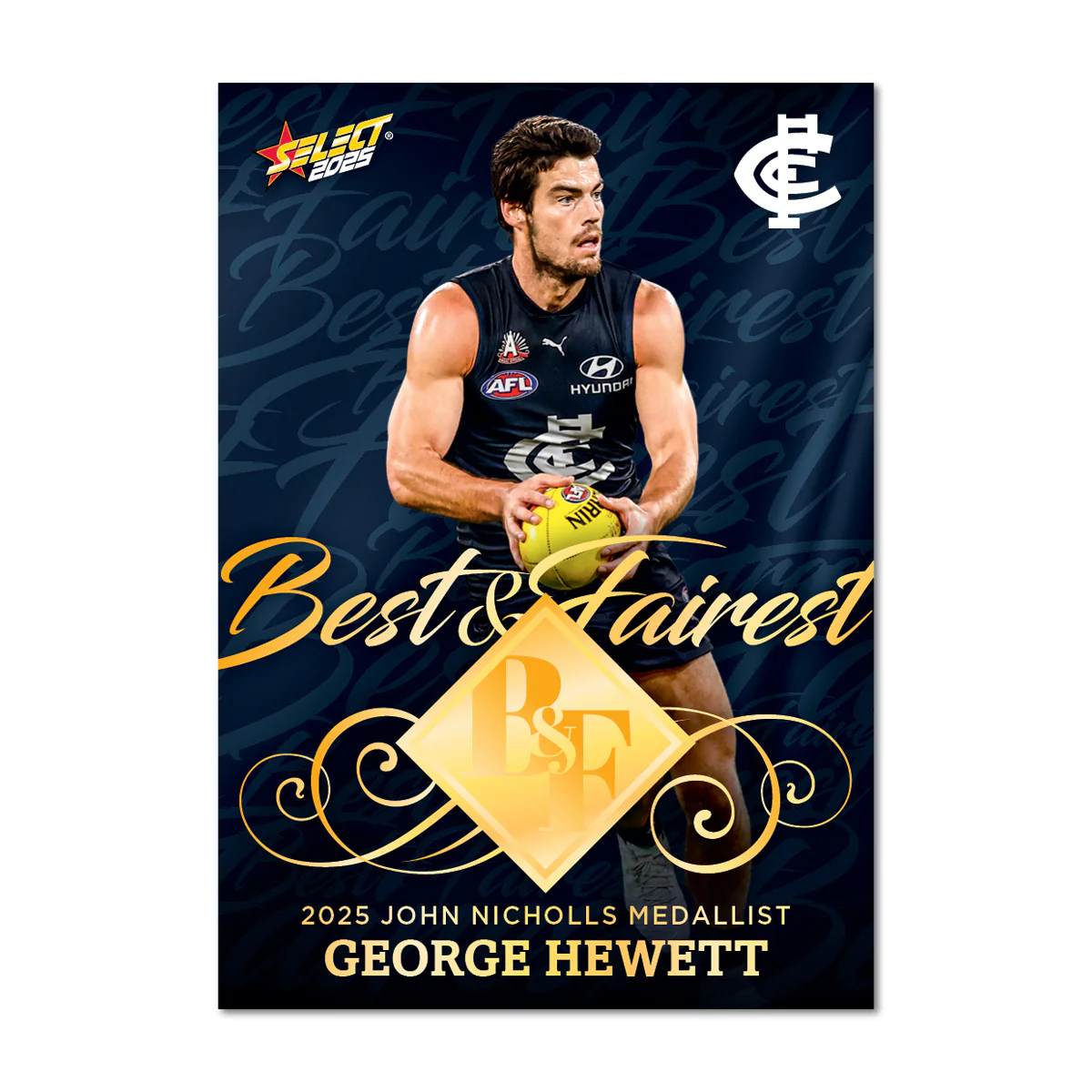 2025 AFL Club Best & Fairest Limited Edition Cards - Image 4