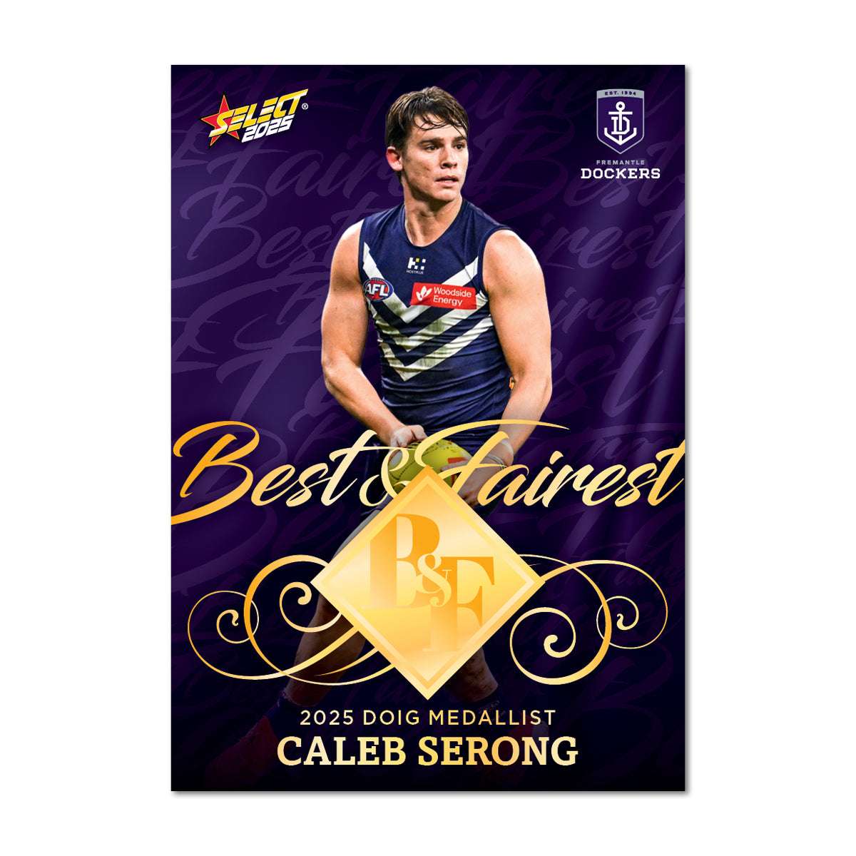 2025 AFL Club Best & Fairest Limited Edition Cards - Image 7