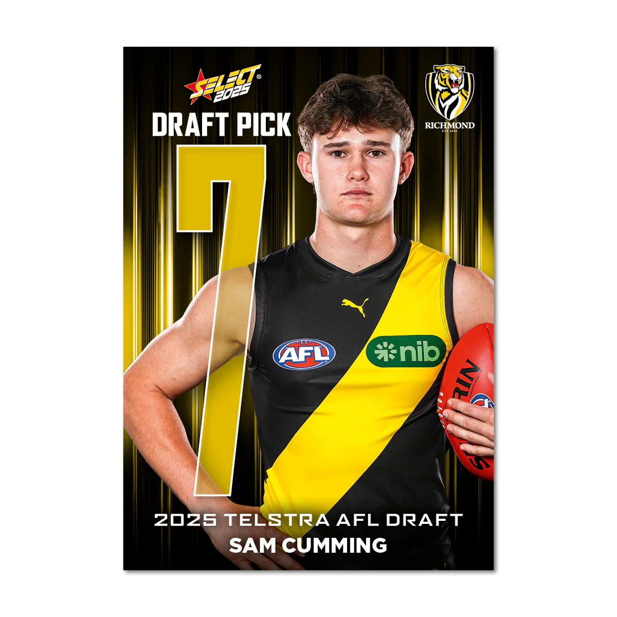 2025 AFL Draft Pick Cards - Image 8