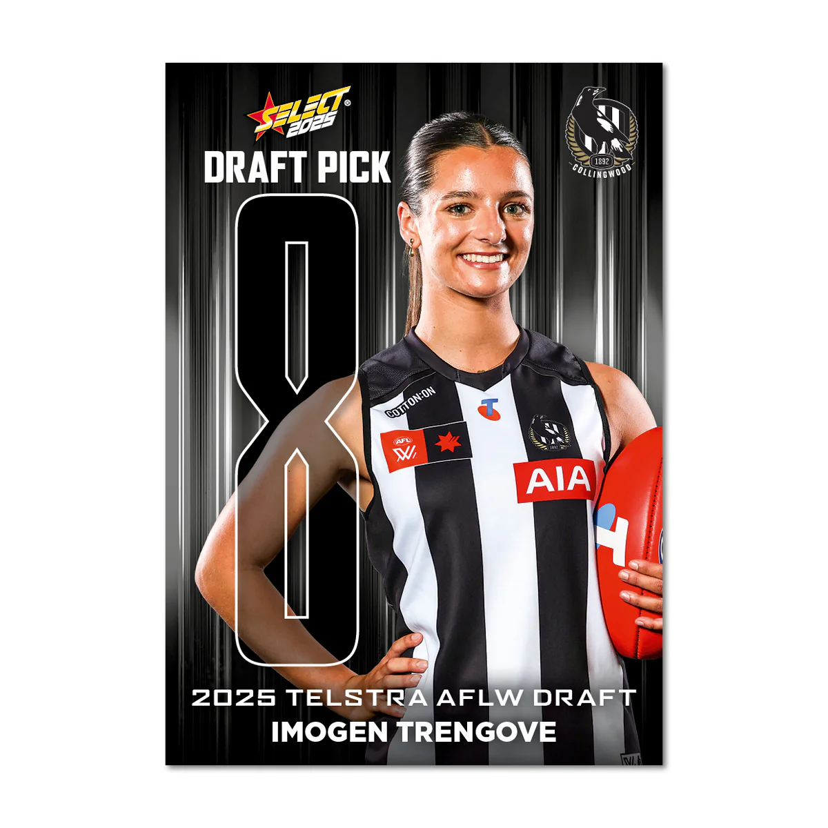 2025 AFLW Draft Pick Cards - Image 9