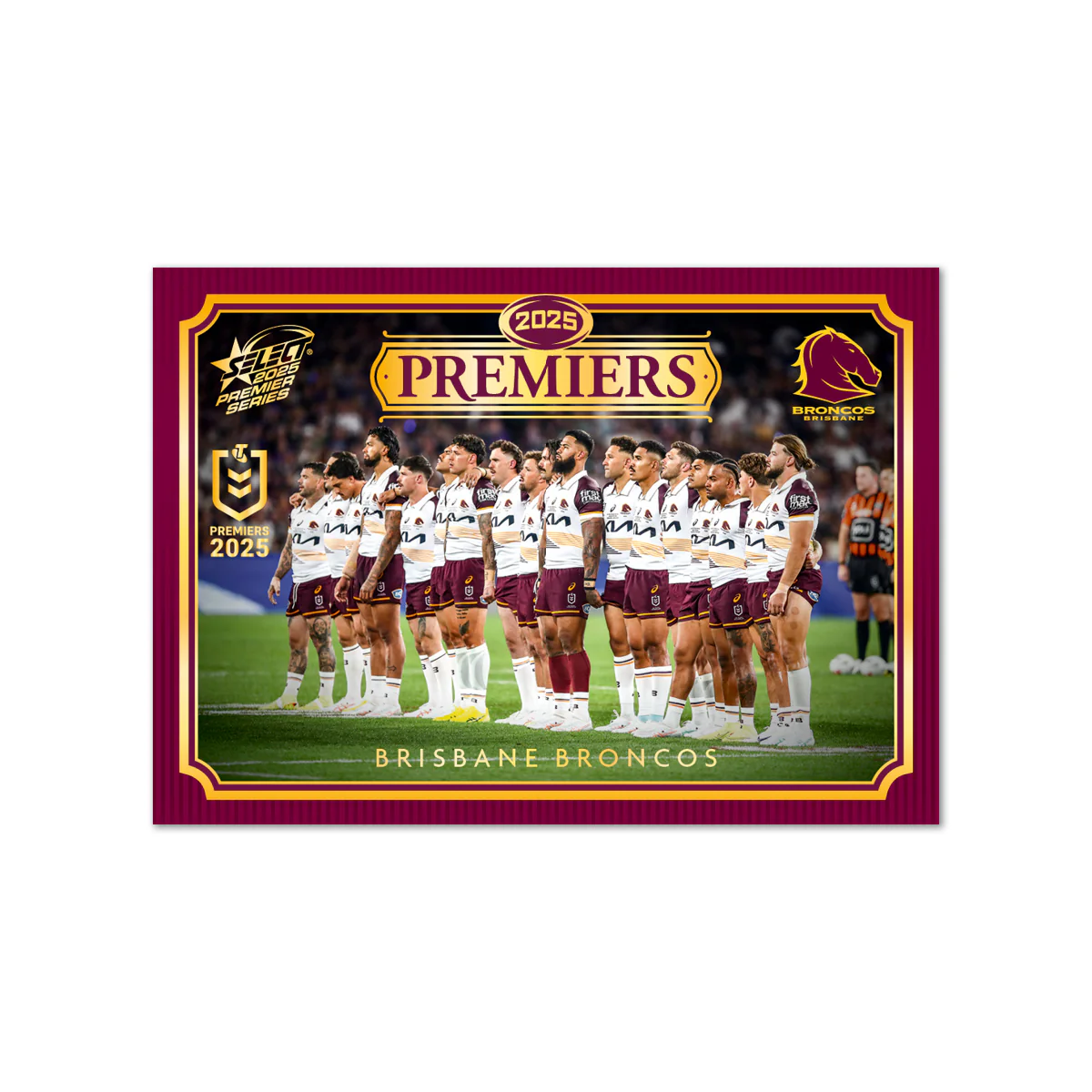 2025 NRL Brisbane Broncos Premiers Limited Edition Card Set - Image 10