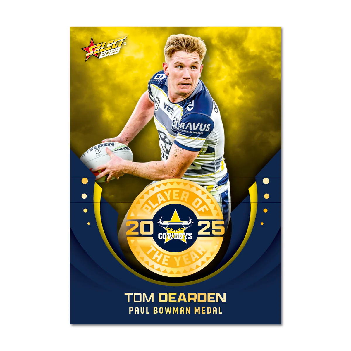 2025 NRL Club Player of the Year Limited Edition Cards - Image 13