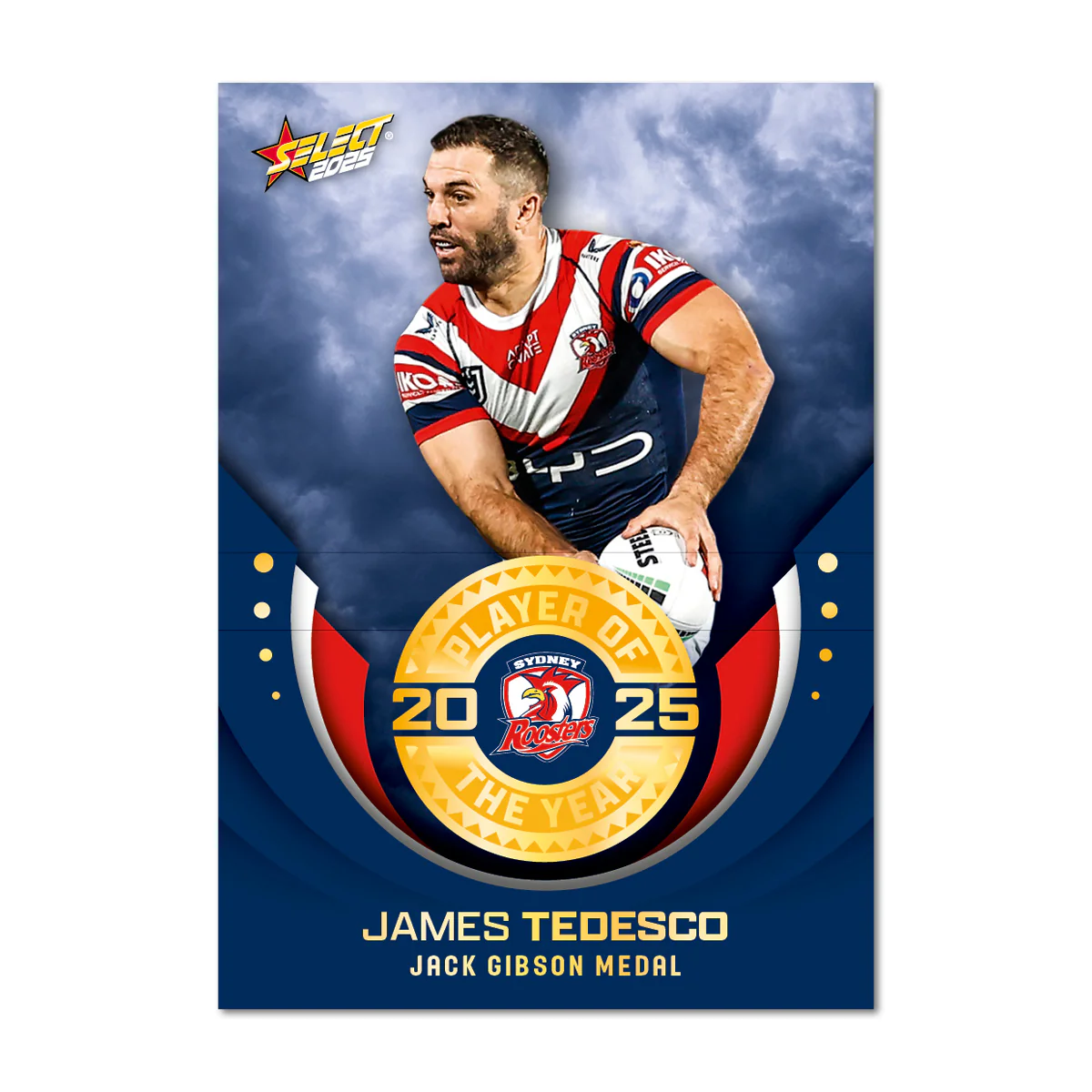 2025 NRL Club Player of the Year Limited Edition Cards - Image 18
