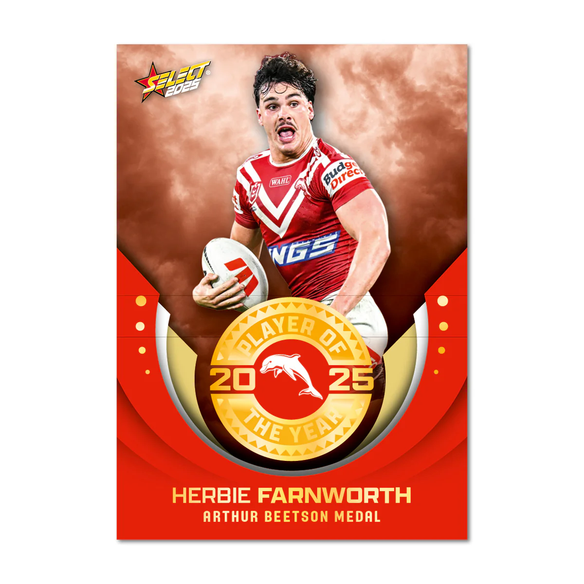 2025 NRL Club Player of the Year Limited Edition Cards - Image 7