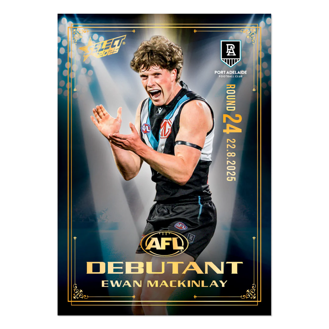 Official AFL 2025 Debutant Collector Cards - Image 101