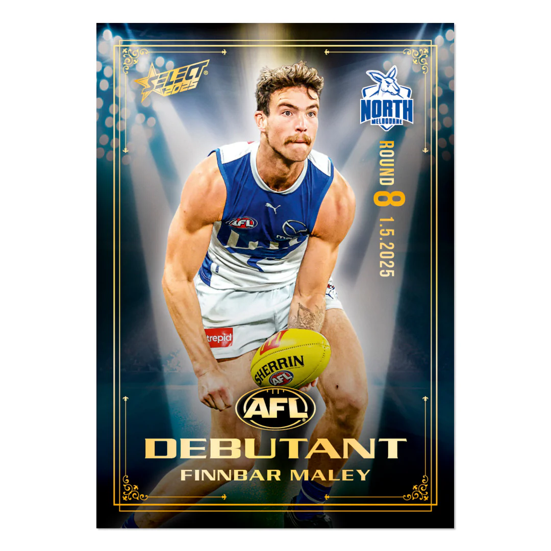 Official AFL 2025 Debutant Collector Cards - Image 52