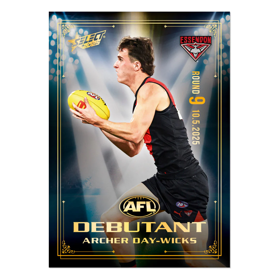 Official AFL 2025 Debutant Collector Cards - Image 57