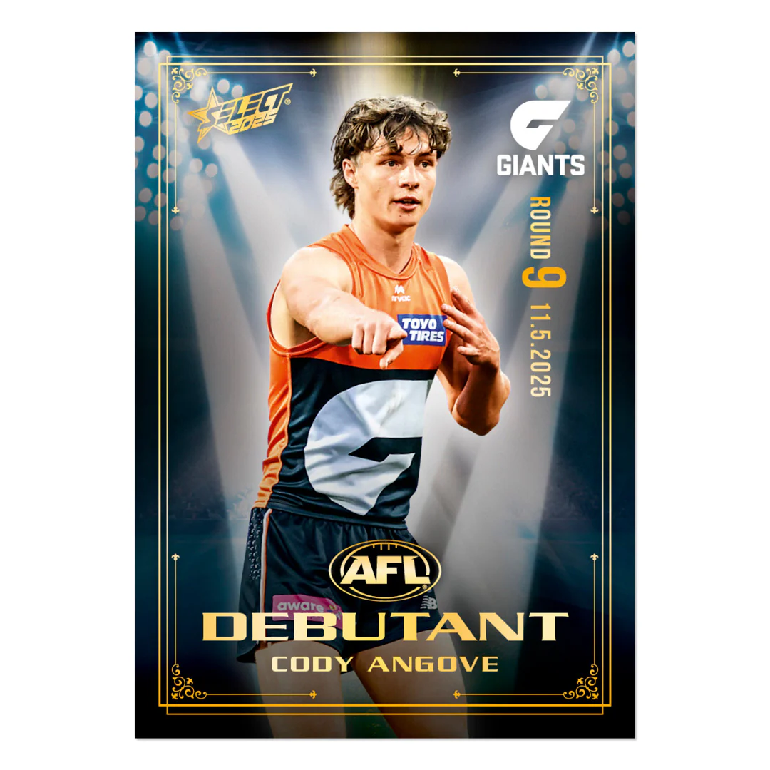 Official AFL 2025 Debutant Collector Cards - Image 59