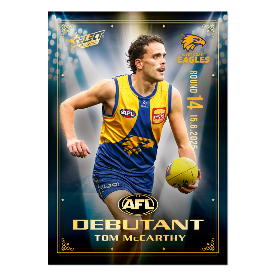 Official AFL 2025 Debutant Collector Cards - Image 73