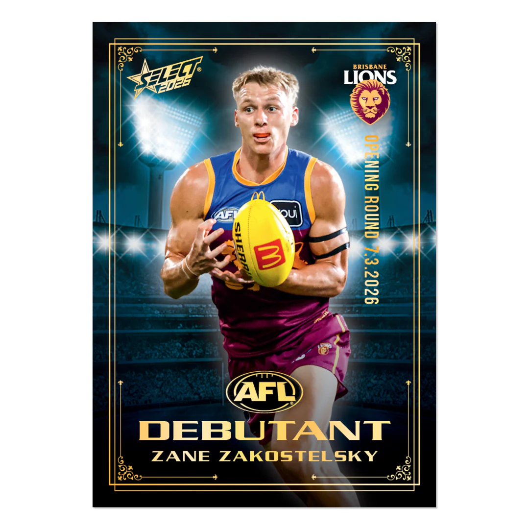 Official AFL 2026 Debutant Collector Cards - Image 26